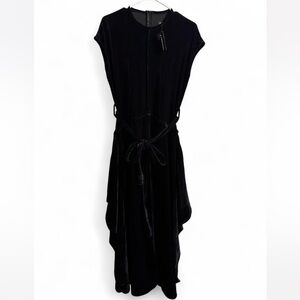 Fenucci Velvet Black Dress - NWT size medium